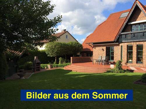 Gartenansicht - 4 Zimmer Terrassenwohnung in Bünde