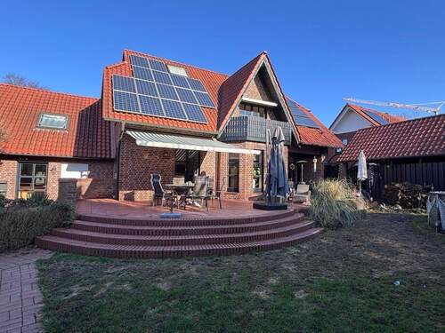 Gartenansicht - Terrassenwohnung mit 166,00 m&sup2; in Bünde zum Kaufen