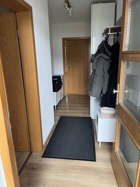 Flug Richtung Wohnung - 