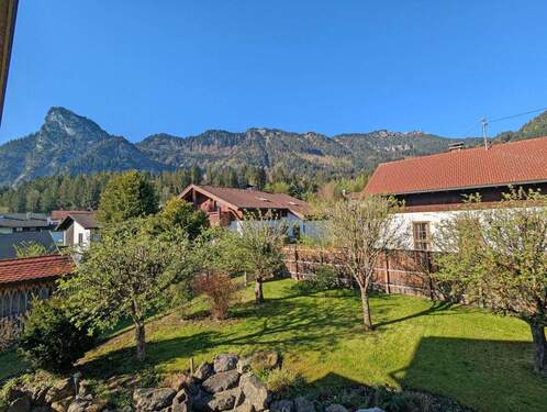 Blick vom Obergeschoss - 7 Zimmer Einfamilienhaus in Oberammergau
