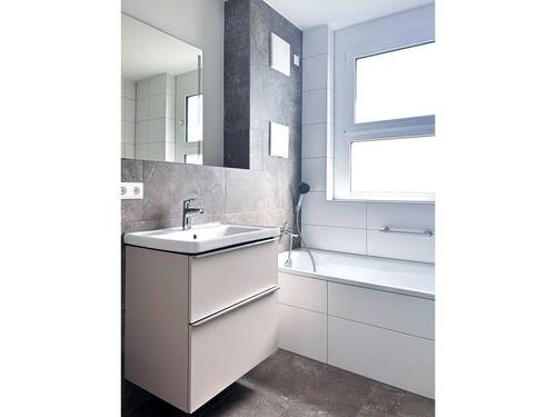 Musterwohnung: Badezimmer - 