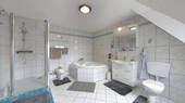 Badezimmer Neubau - Mehrfamilienhaus, Wohnhaus mit 345,00 m² in Braunfels zum Kaufen