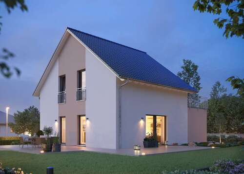 Hausansicht - 3 Zimmer Einfamilienhaus in Belgershain