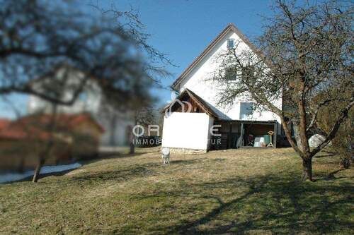 Das herrliche Grundstück hinter dem Haus - 