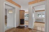 Flur + Kachelofen - 