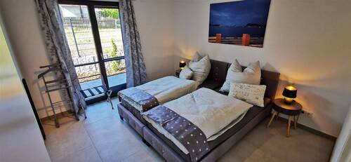Schlafen mit Doppelbett - 