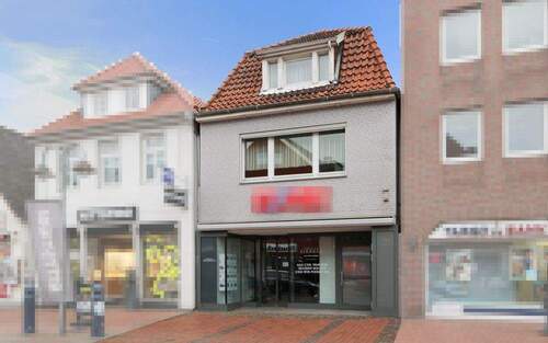 Große Straße 79 Front bearbeitet - Vechta - Wohn- u. Geschäftshaus in bester Innenstadtlage