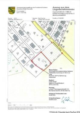 Lageplan - Grundstück zum Kaufen in Chemnitz-Stelzendorf