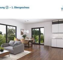 2-Zimmer Neubau Luxuswohnung (2), mit Balkon - München Sendling-Westpark