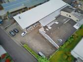 Vogelperspektive - Halle in Karlsbad / Ittersbach
