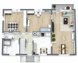 3D-Grundriss EG - 