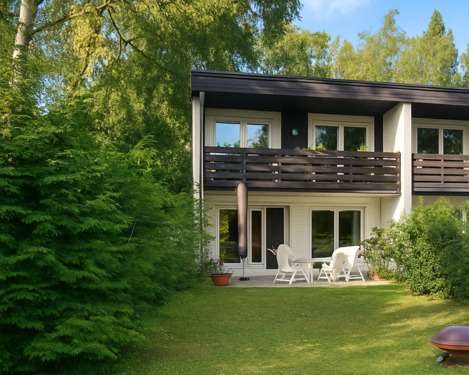 Haus-Gartenansicht - Beste Lage in Schmargendorf: R.-Endhaus m. Südausrichtung