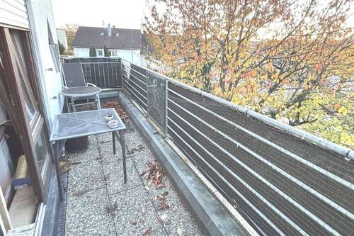 Balkon - 1 Zimmer Etagenwohnung in Ludwigsburg