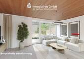 Wohnzimmer - 7 Zimmer Einfamilienhaus zum Kaufen in Münster