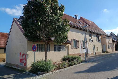 Ansicht - Doppelhaushälfte mit 115,40 m² in Vaihingen zum Kaufen