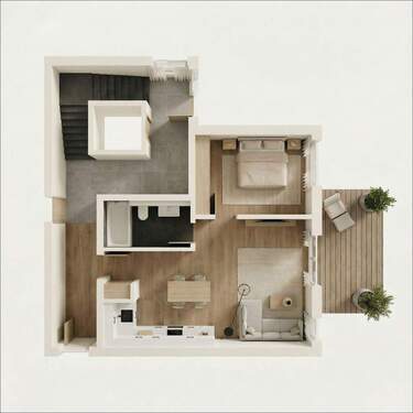 WE22 - Etagenwohnung mit 59,00 m&sup2; in Aschaffenburg zum Kaufen