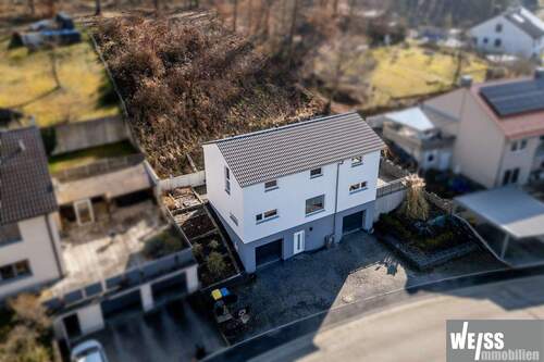 Ansicht von oben - 5 Zimmer Einfamilienhaus in Werneck