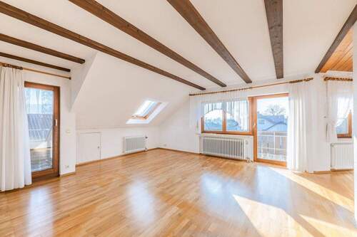 Wohnbereich - 3 Zimmer Etagenwohnung zum Kaufen in Rielasingen-Worblingen / Worblingen