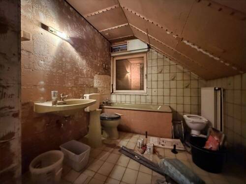 Badezimmer DG Rohbau - 