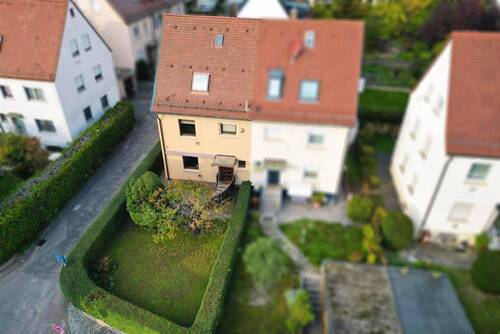 Ansicht von oben - Doppelhaushälfte mit 110,00 m² in Stuttgart zum Kaufen