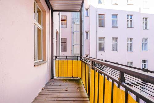 Balkon - 1 Zimmer Terrassenwohnung zum Kaufen in Berlin