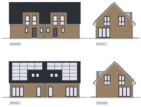 Ansichten - 5 Zimmer Mehrfamilienhaus, Wohnhaus in Hamburg