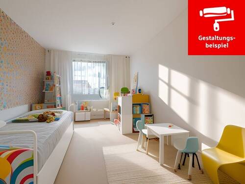 Kinderzimmer - Einrichtungsbeispiel - 