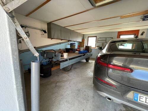 innen offene Garage - 