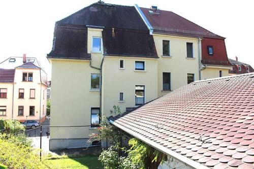 vom Grundstück aus... - 9 Zimmer Mehrfamilienhaus, Wohnhaus zum Kaufen in Grimma