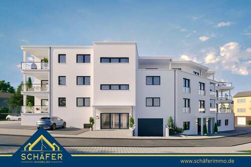 Titelbild - Neubauwohnung mit Balkon und durchdachtem Grundriss in zentraler Lage von Siersburg zu verkaufen