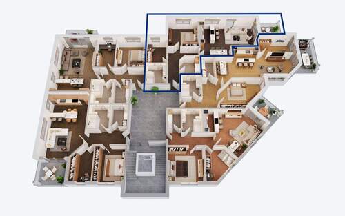 Wohnung 8 - 3 Zimmer Etagenwohnung zum Kaufen in Rehlingen-Siersburg