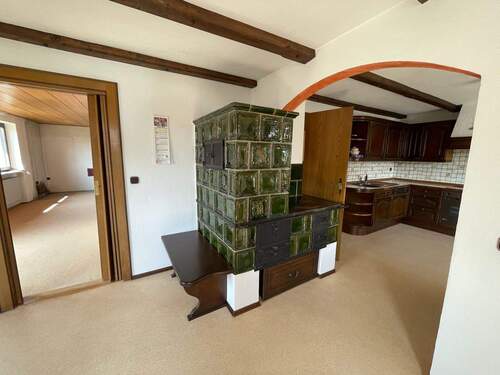 Kachelofen Esszimmer/Wohnz. EG - 