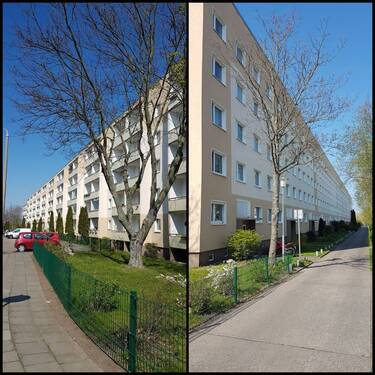 Objekt - Großer Balkon - Wohnzimmer mit offener Küche - moderne Wohnung sucht Mieter