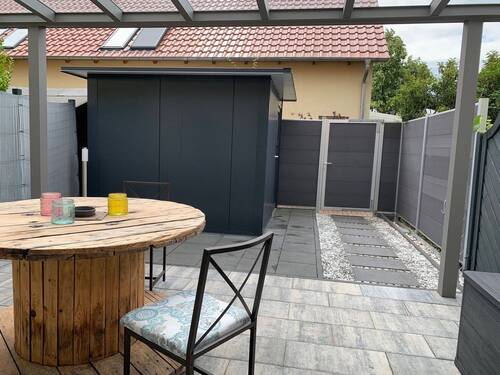 Außenbereich - Reihenmittelhaus mit 100,00 m&sup2; in Wolfsburg zum Kaufen