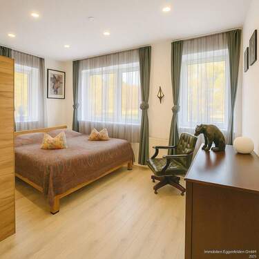 Ansicht Schlafzimmer_2 - 2 Zimmer Etagenwohnung in Gangkofen