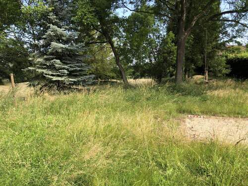 Blick in den Garten - Grundstück in Bad Dürrenberg