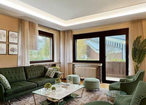 Einrichtungsbeispiel Wohnzimmer EG - 