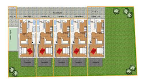 Obergeschossplan 5RH - 