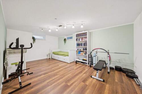 Der Hobbyraum im Keller - 