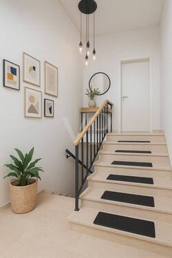 Treppenhaus KI generiert - 
