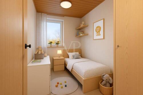 Kinderzimmer OG. KI generiert - 