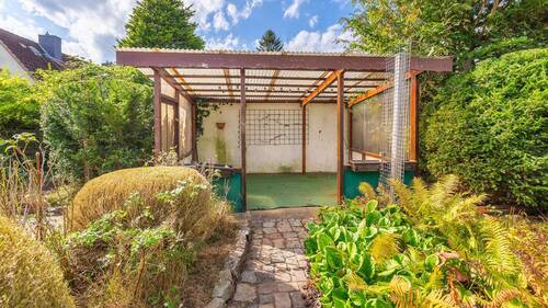 überdachte Terrasse - 3 Zimmer Doppelhaushälfte in Norderstedt