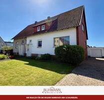 31655 Stadthagen - gepflegte Doppelhaushäfte mit Garten und Garage