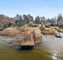 Exklusives Baugrundstück auf der Insel Horst mit Steg und Hafen - Schwerin