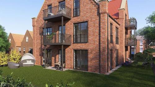 Ansicht hinten / Garten - Etagenwohnung mit 61,40 m² in Juist zum Kaufen