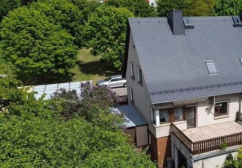 Gartenansicht mit Terrasse - 