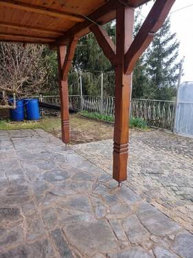 Terrasse - Doppelhaushälfte mit 90,00 m&sup2; in Neukirchen zum Kaufen