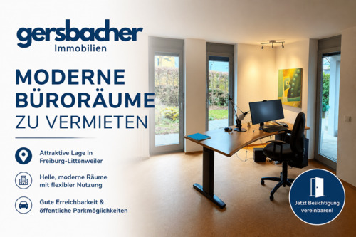 Büro - Moderne Büroräume in Freiburg-Littenweiler