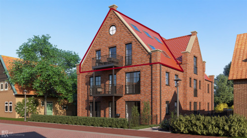 Wohnung 8 im Dachgeschoss - 3- Zimmer Dachgeschosswohnung mit Balkon