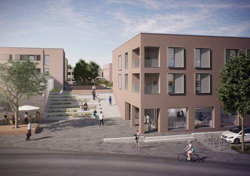 65017 FR-Waltershofen - Neubau - Attraktive Ladenfläche in Freiburg-Waltershofen